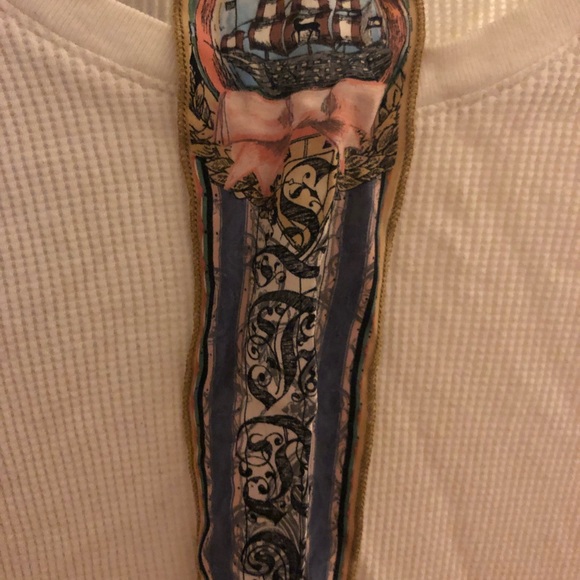 LAMB Ornate Logo Graphic Raglan Thermal - Picture 4 of 5